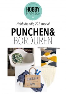 HobbyHandig 222 - Punchen en borduren special