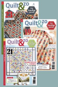 Quilt voordeelpakket: Quilt & Zo 57, 58 en 59