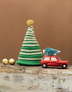 Online patroon - Gehaakte kerstboom